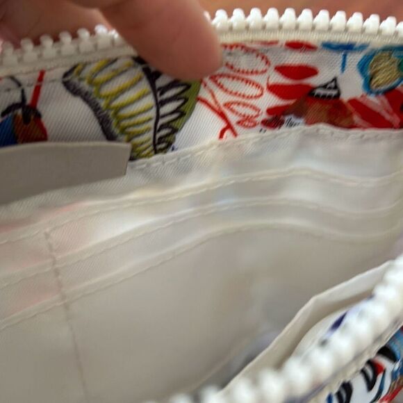 Kipling floral tropical Crossbody bag wallet - Picture 6 of 7